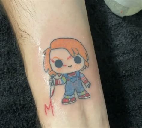 Chucky Tattoo Cartoon
