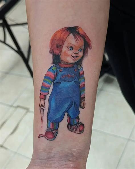 Chucky Tattoo Traditional