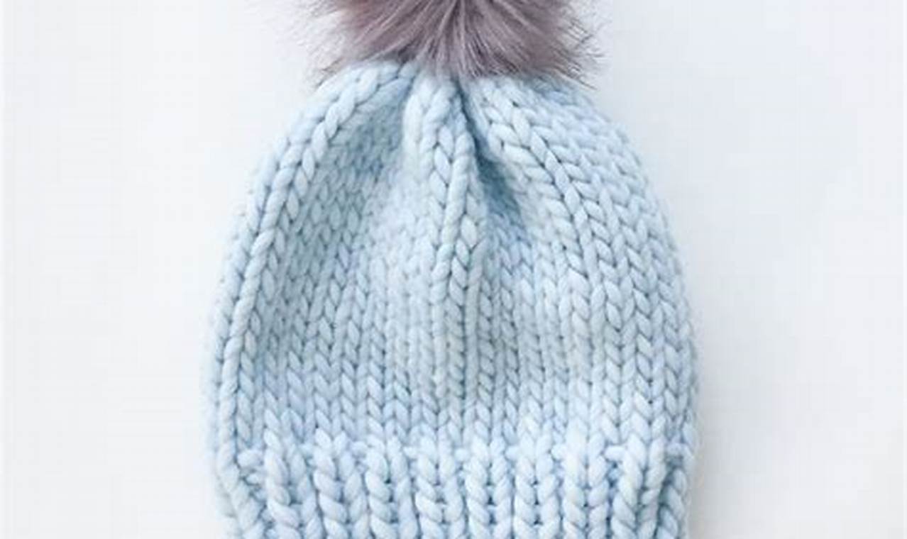 Chunky Knit Hat Pattern: A Guide to Make a Cozy Winter Hat