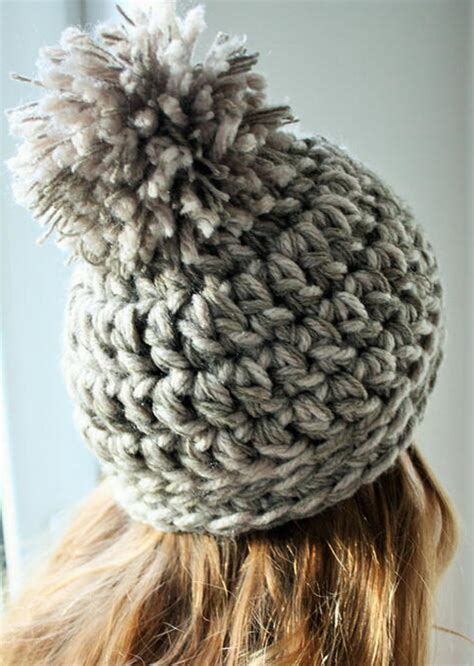 Chunky Crochet Beanie