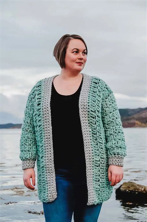 Chunky Crochet Cardigan