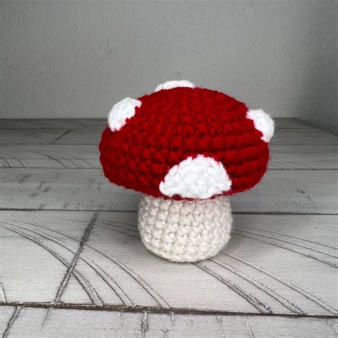 Chunky Mushroom Crochet Pattern