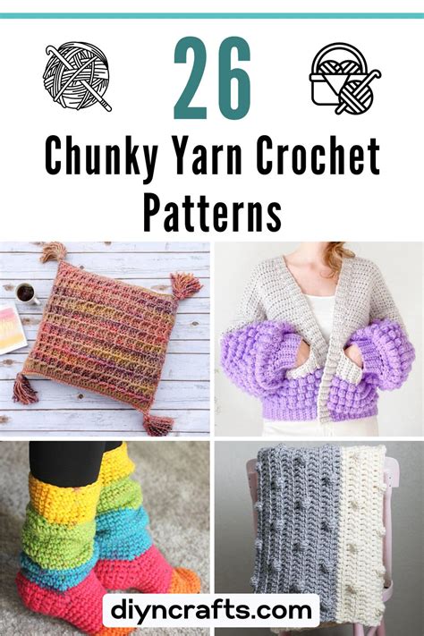 Chunky Yarn Crochet Ideas