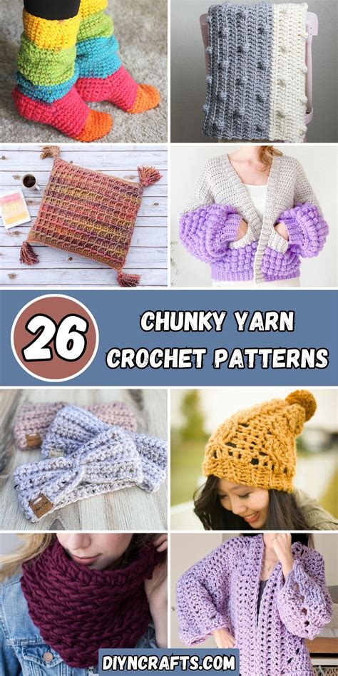 Chunky Yarn Patterns Crochet