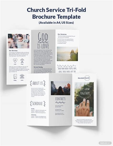 Church Brochure Template
