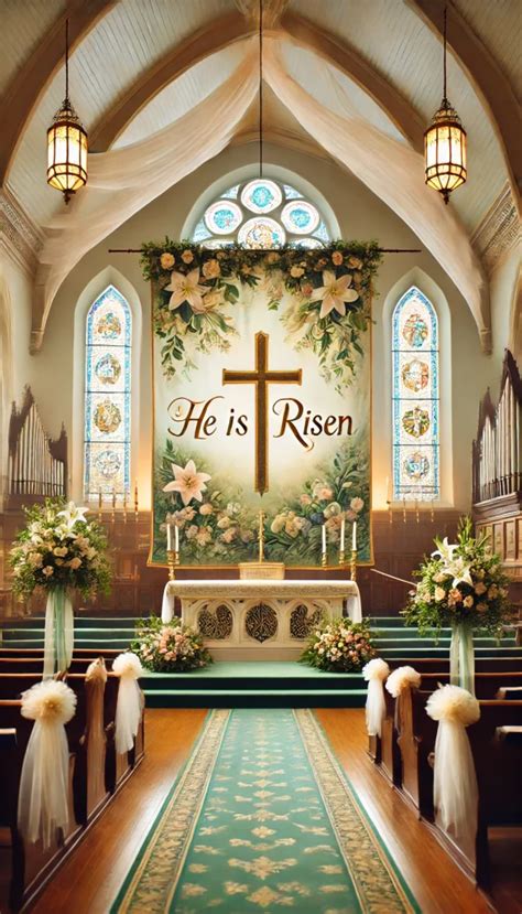 Church Decorations For Easter