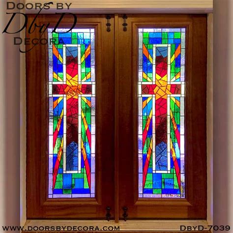 Church Doors With Glass