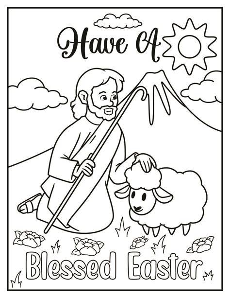 Church Easter Coloring Pictures