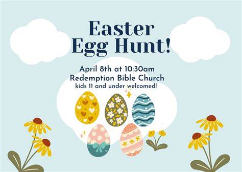 Church Easter Egg Hunts
