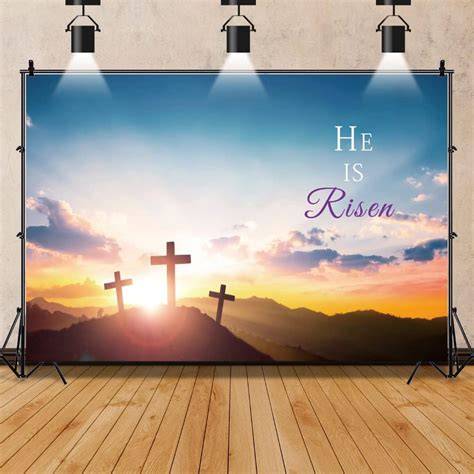 Church Easter Photo Backdrop