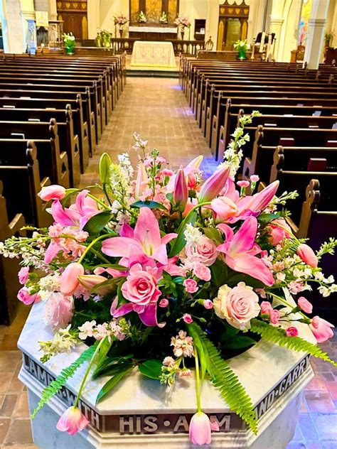 Church Flower Arrangements For Easter