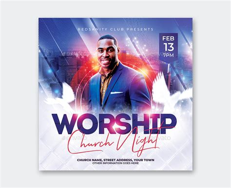Church Flyer Template Psd