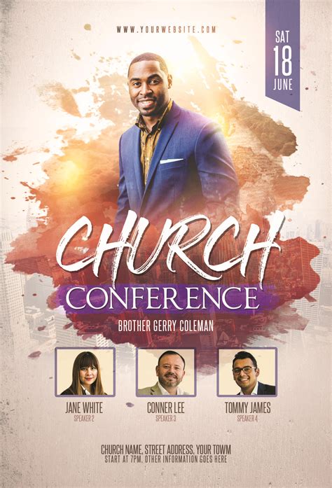 Church Flyer Templates Free Download