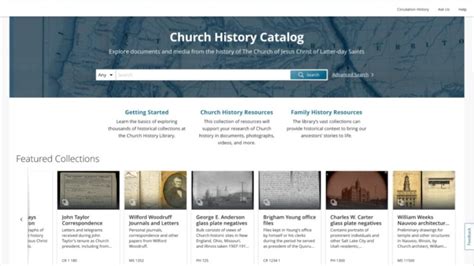 Church History Catalog