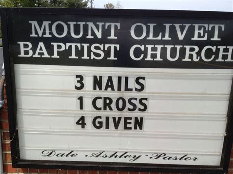 Church Signs Easter