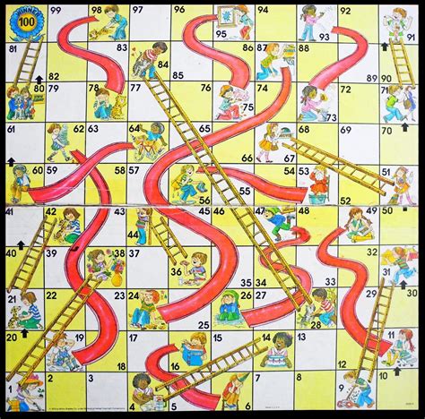 Chutes And Ladders Template
