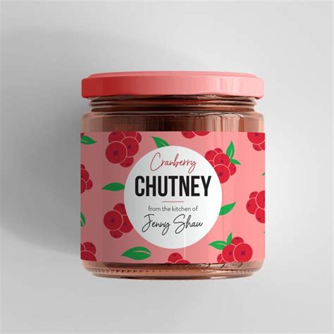 Chutney Label Templates: Create Stunning Labels For Your Homemade Chutney