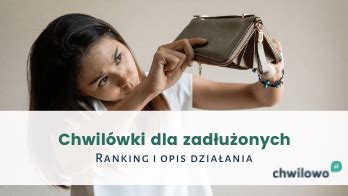 Najlepsze chwilówki dla zadłużonych - szybko i łatwo!