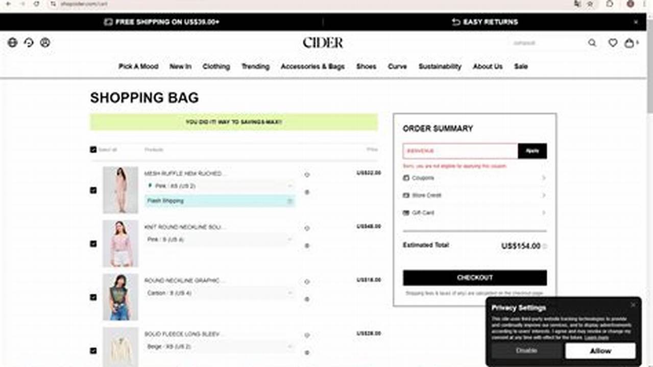 Cider Coupon Code June 2024