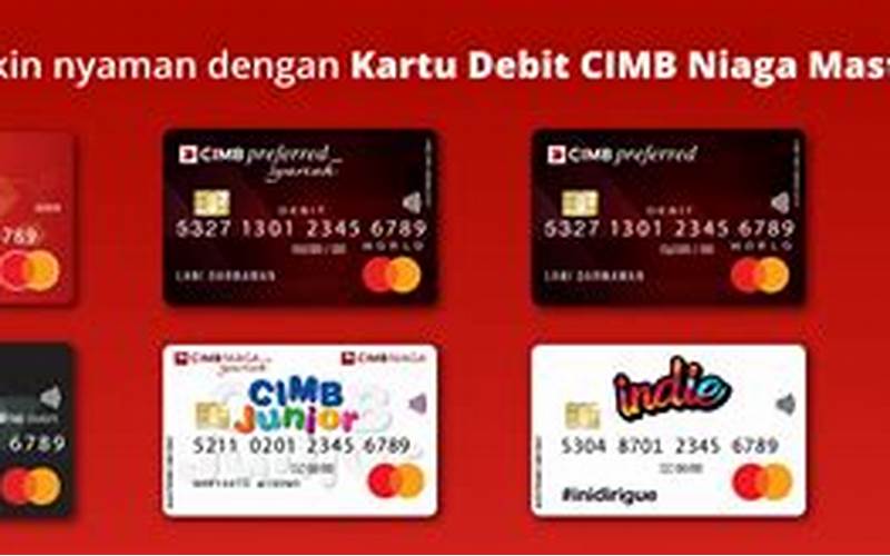 Cimb Niaga Debit Mastercard