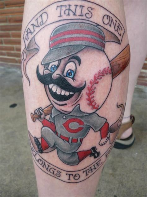 Cincinnati Reds Tattoo