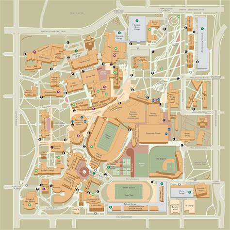 University Of Cincinnati Campus Map Maps For You