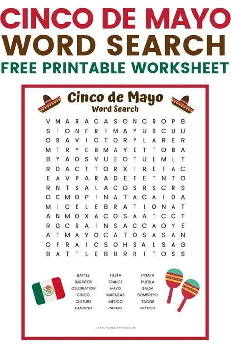 Cinco De Mayo Worksheets