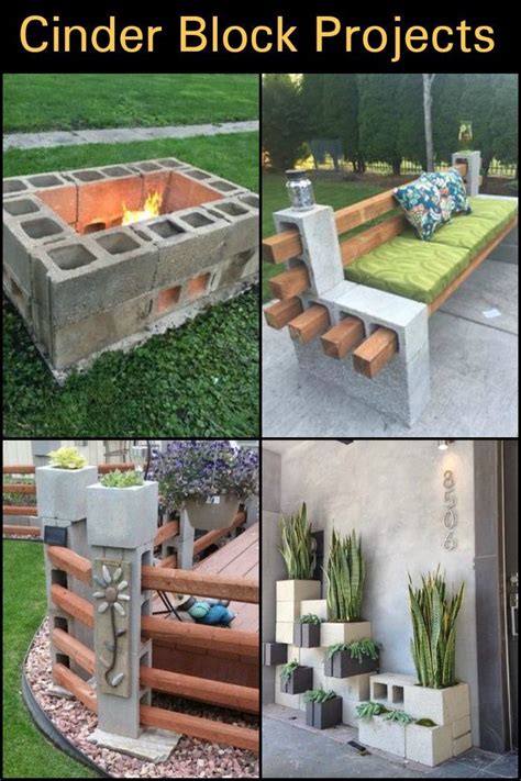 Concrete Cinder Blocks Projects DECOREDO