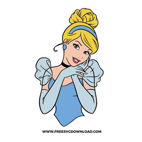 Unlock the Magic of Your Crafts with Our Free Cinderella SVG: Royalty-Free Designs Fit for a Princess!