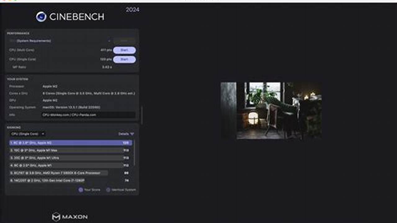 Cinebench 2024 Release Notes