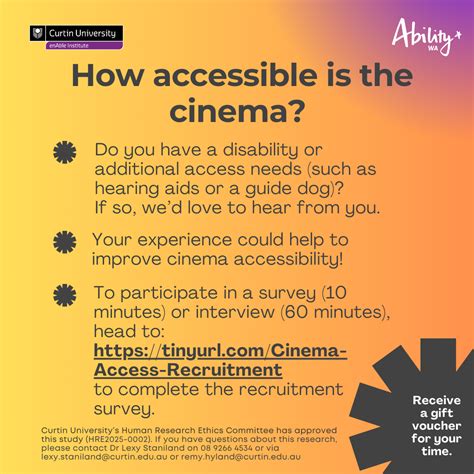 Cinema Accessibility