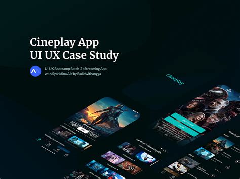 Modern streaming interface showing movie thumbnails on Cineplay