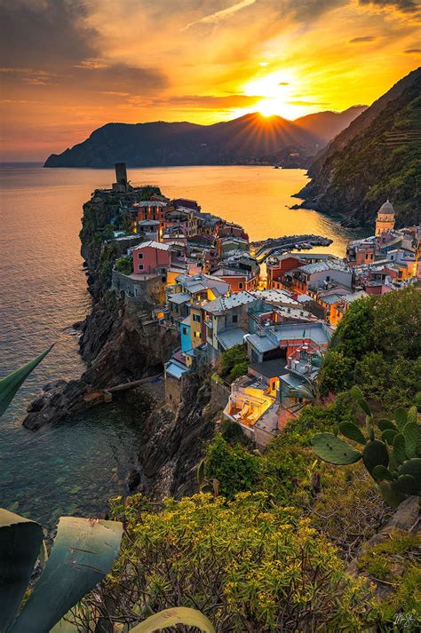Cinque Terre sunset