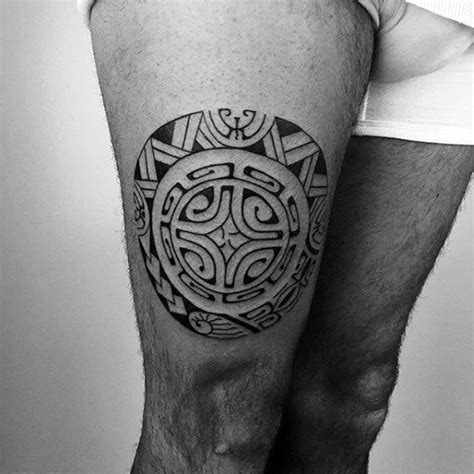 Tribal circle tattoo stencils in 2020 Circular tattoo