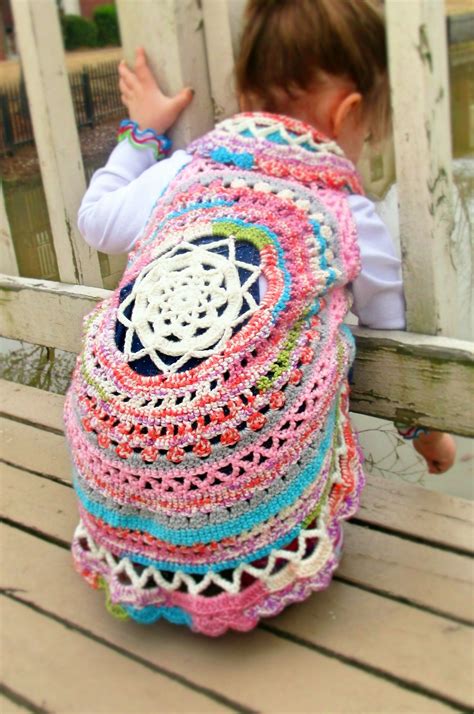 Circle Vest Free Crochet Pattern