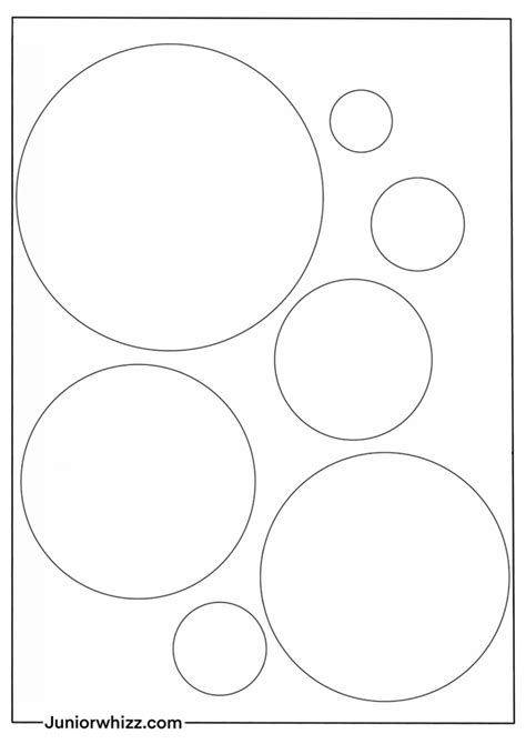 Circle Color Pages