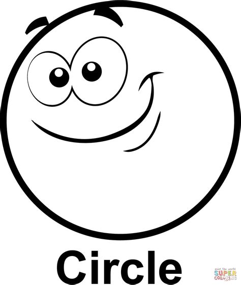 Circle Coloring Pages