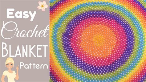 Circle Crochet Blanket