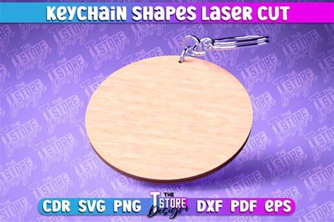 Unlock the Key to Style with our Circle Keychain SVG Design - Your Ultimate Accessory Companion!