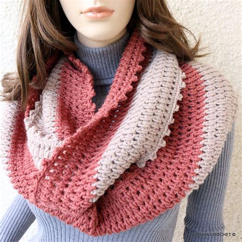 Circle Scarf Crochet Pattern