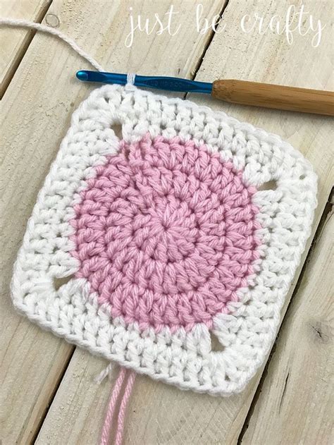 Circle Square Crochet Pattern