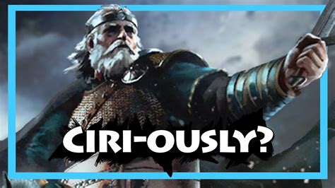 Ciri-ously necessary