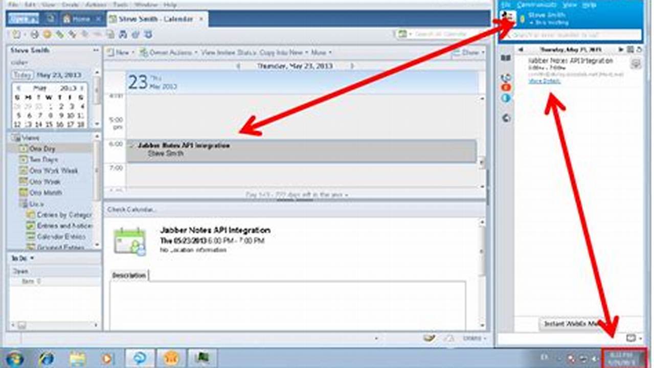 Cisco Jabber Calendar Integration