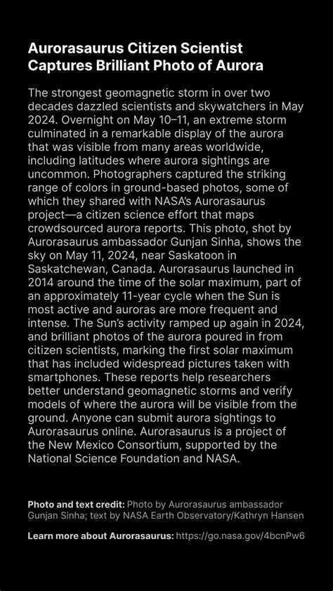 Citizen Science Aurora