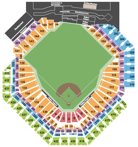 Citizens Bank Park Seating Chart With Rows
