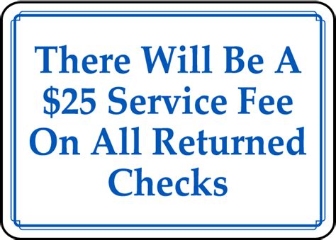 Citizens Bank Returned Check Fee