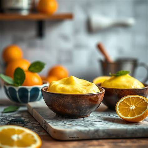 Citrus Mousse Recipe - Chefinoz