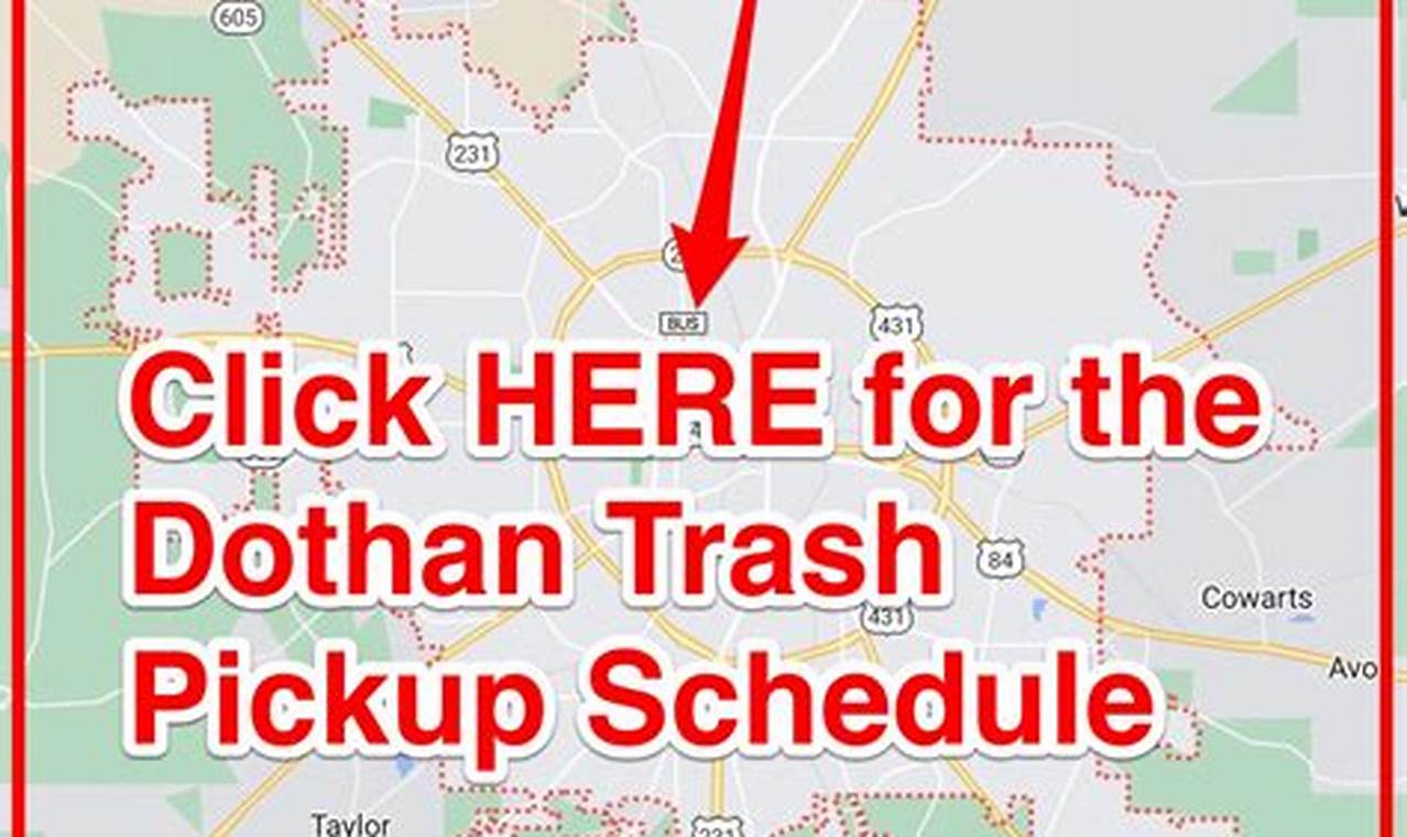 City Of Dothan Garbage Pickup Schedule 2024 Results
