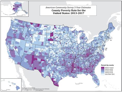The poverty in the USA MapPorn