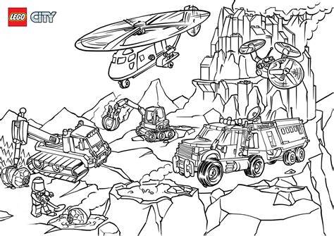 City Lego Coloring Pages